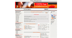 Desktop Screenshot of coolfreeringtones.com